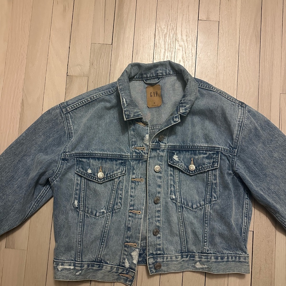 GAP Cropped Denim Jacket